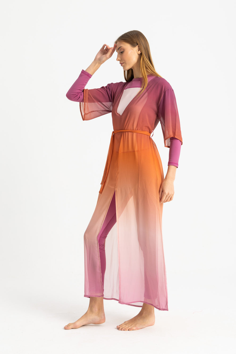 Cover Up Dress - Gradient Sunset