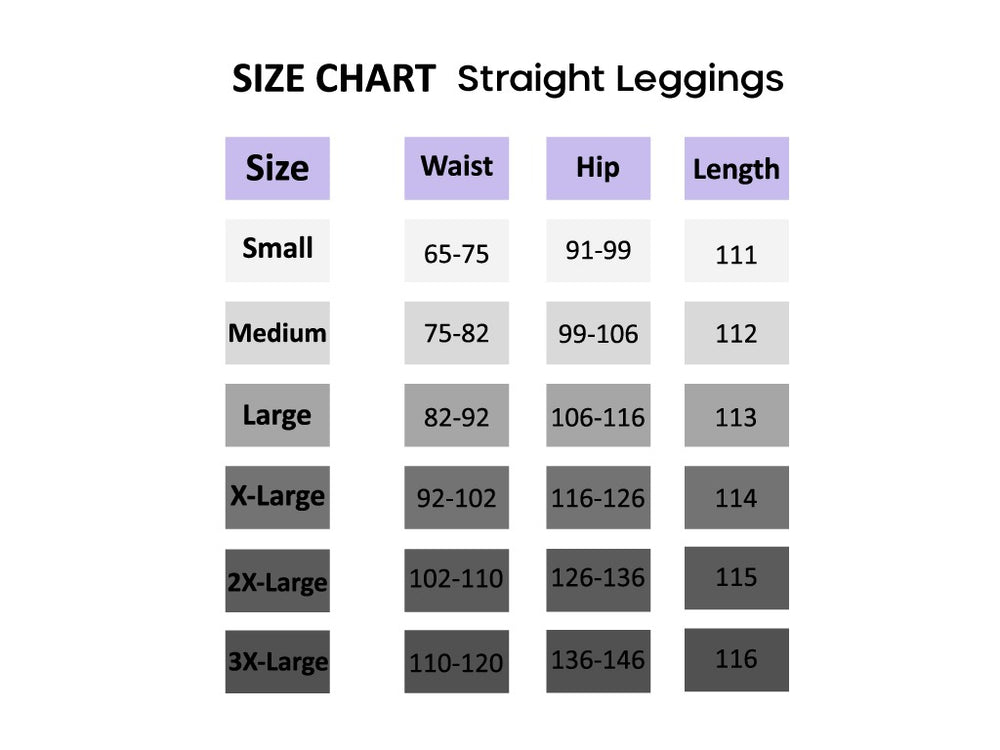 Straight Leggings - Atlantic Deep