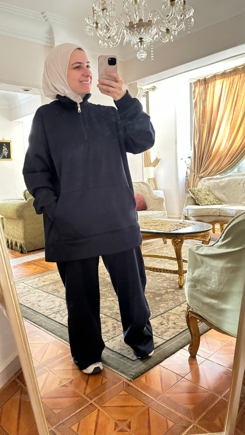 Dunkel Blau Zweiteiler- Model 2