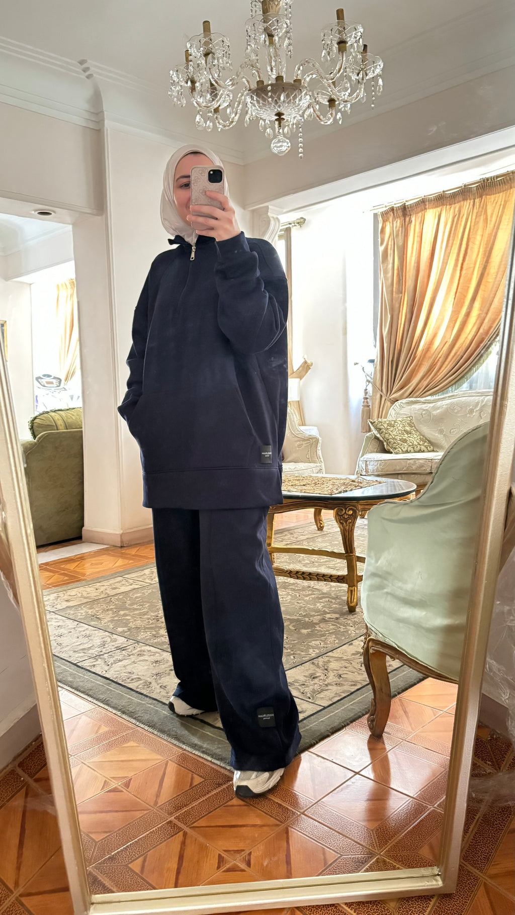 Dunkel Blau Zweiteiler- Model 2