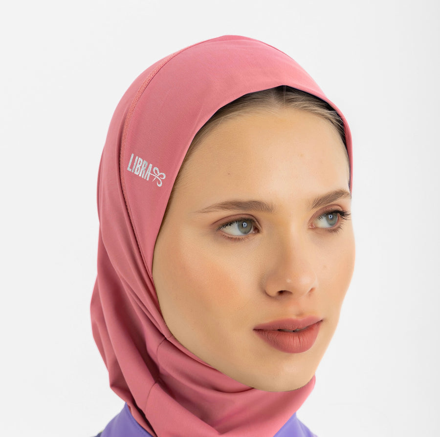 Ultra-Fit Swim Hijab - Cranberry