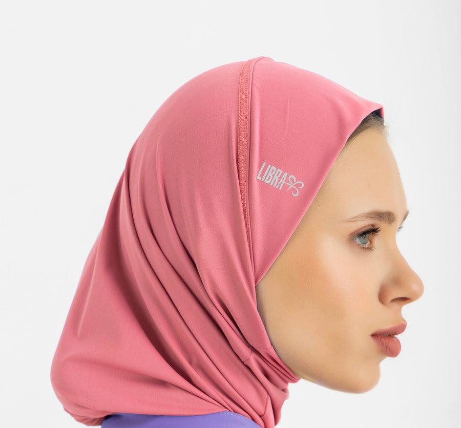 Ultra-Fit Swim Hijab - Cranberry