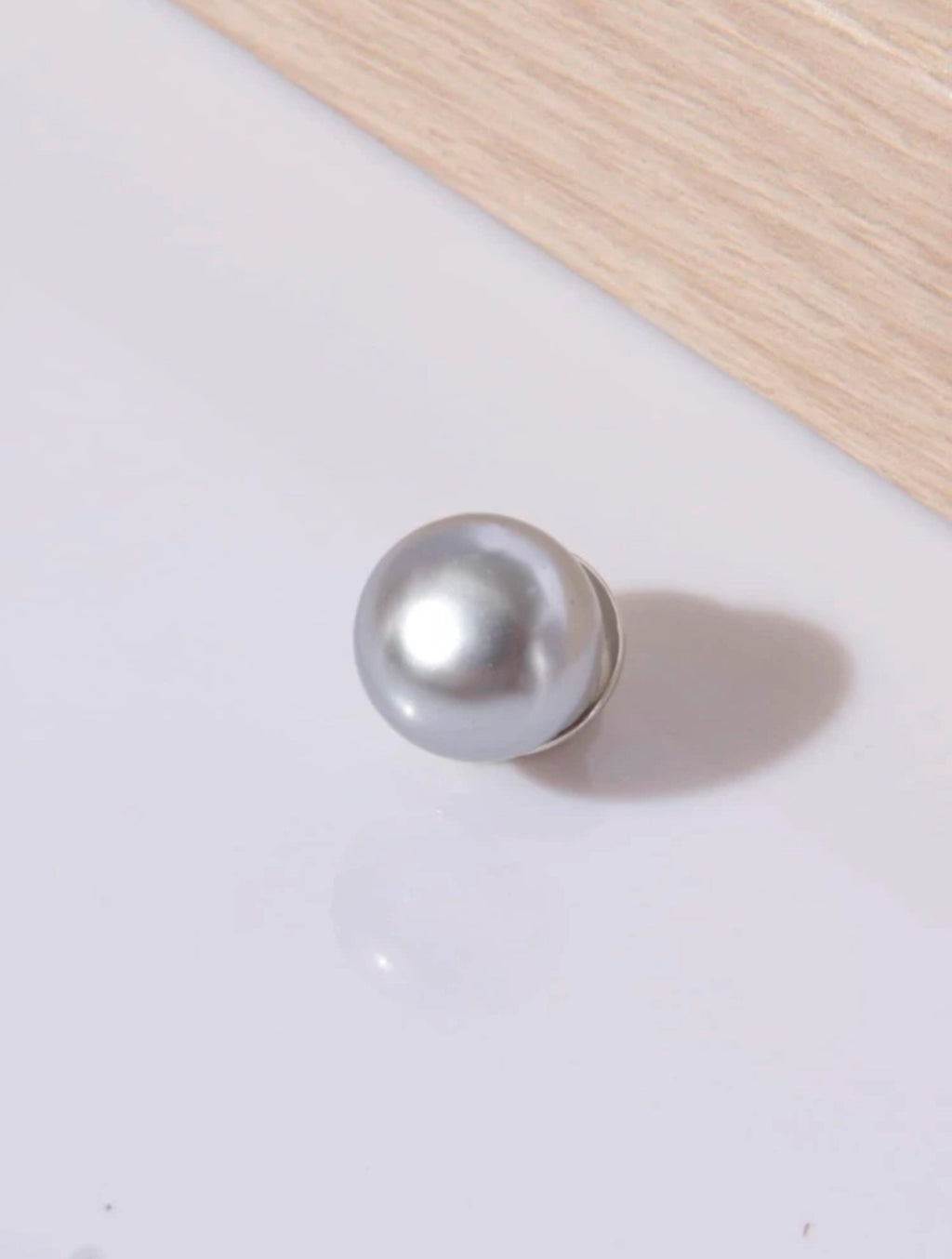 Grey Hijab-Button Pin