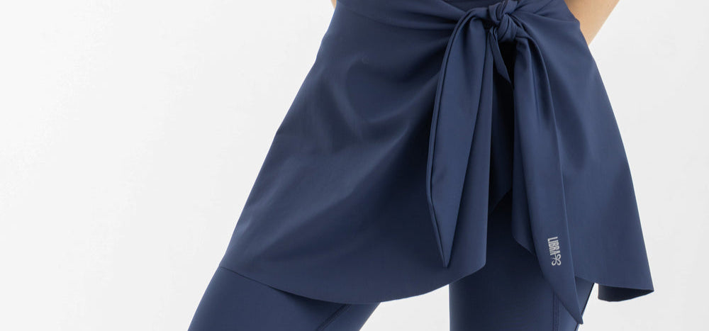 Wave Cover-Up Skirt - Midnight Blue