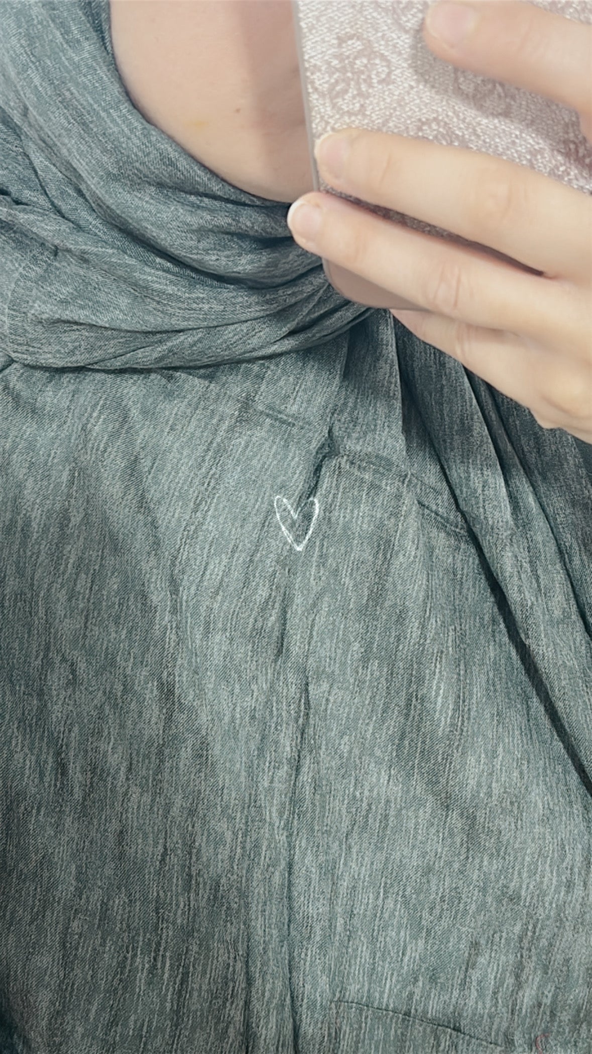 Sage Mist - Linen Hijab