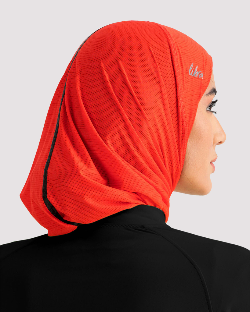 Sport Hijab Light - Crimson Red