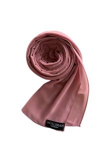 Dusty Pink Premium Chiffon Hijab