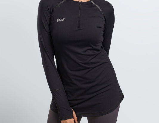 Performance Long sleeve Top - Black