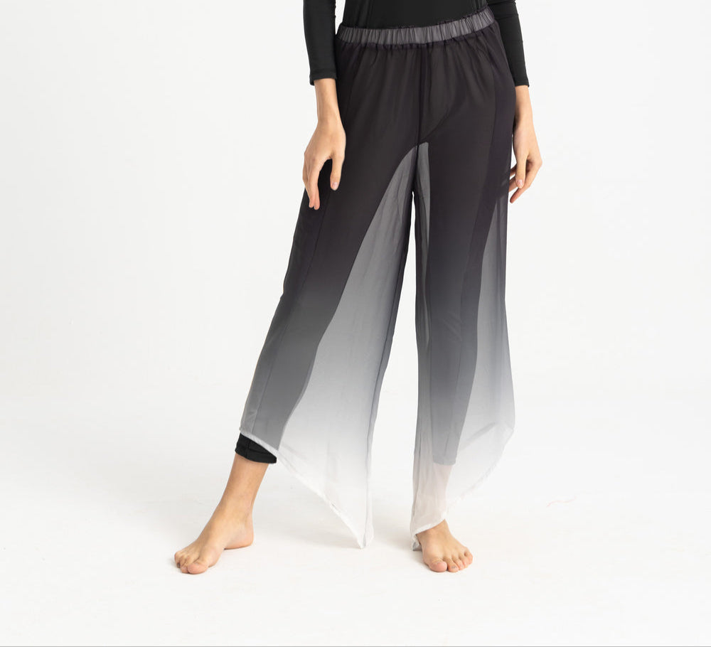 Cover Up Pants - Gradient Black