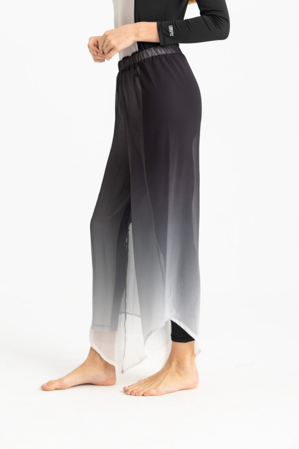 Cover Up Pants - Gradient Black