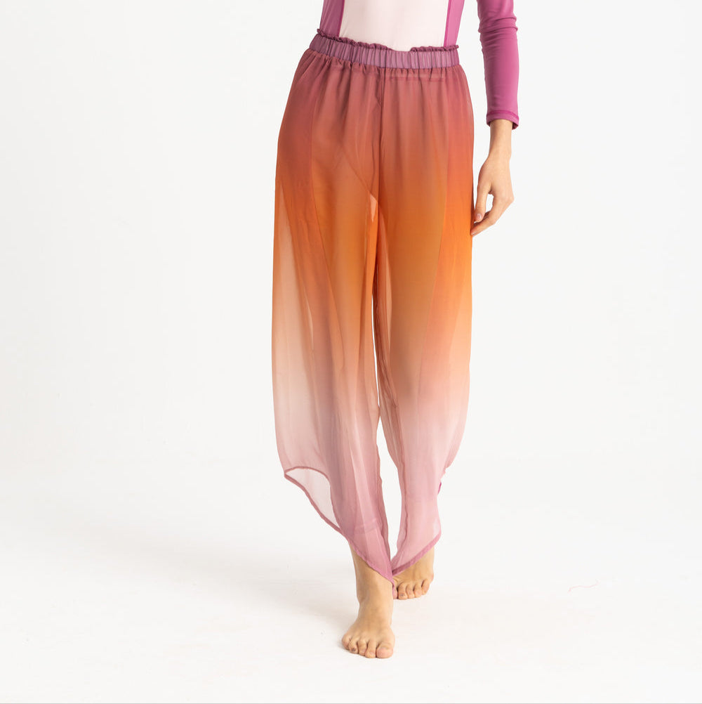 Cover Up Pants -Gradient Sunset