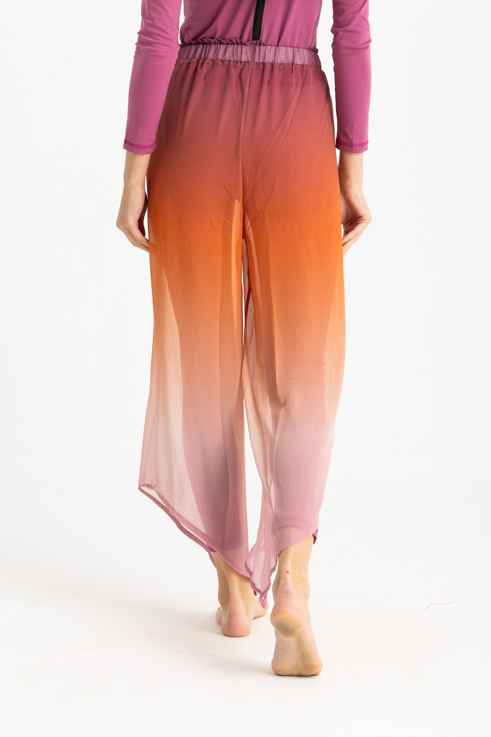 Cover Up Pants -Gradient Sunset