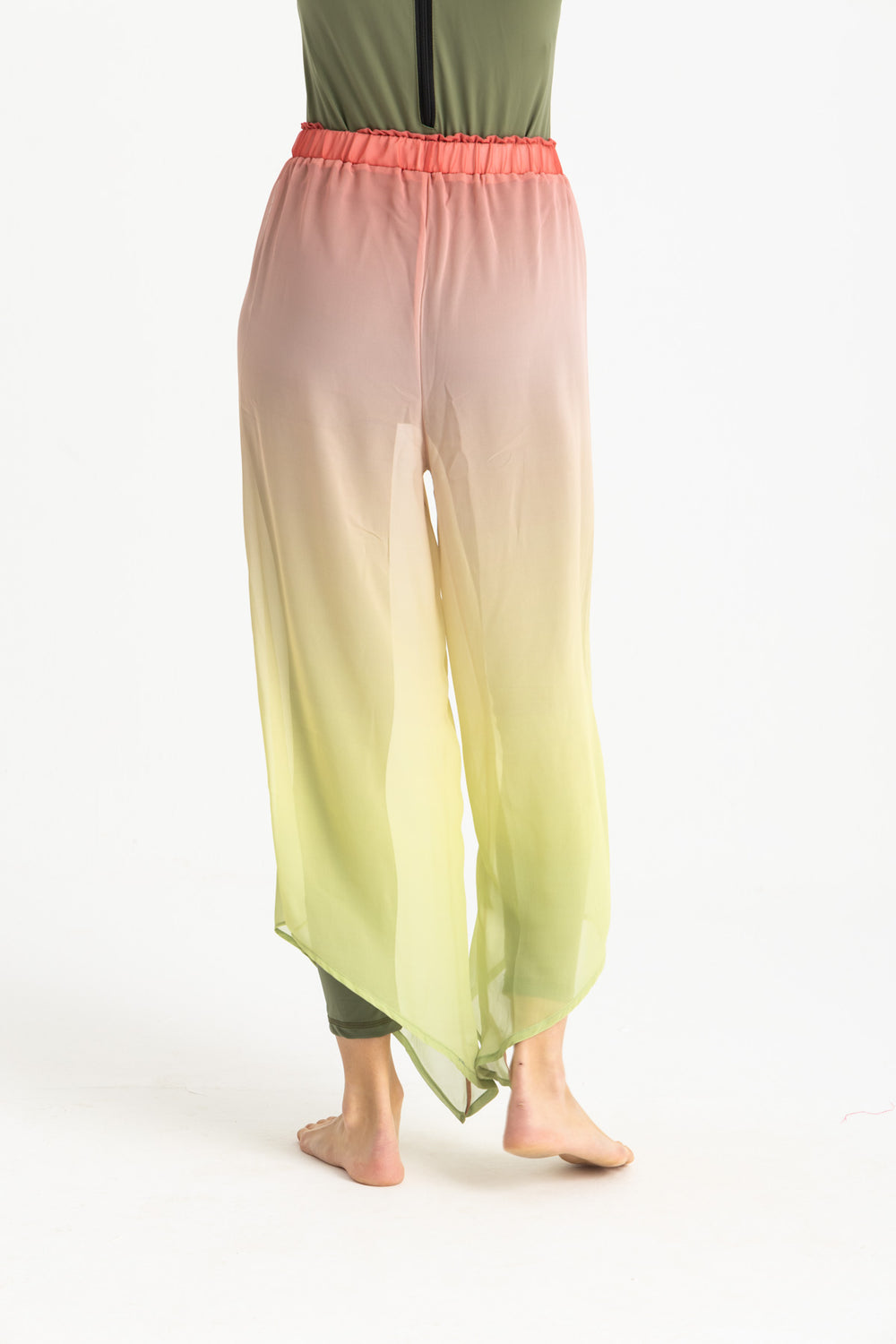 Cover Up Pants - Gradient Red