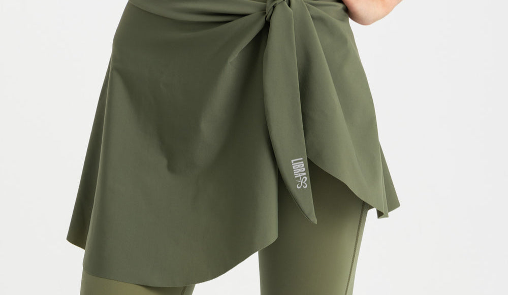 Wave Cover-Up Skirt - Loden Green