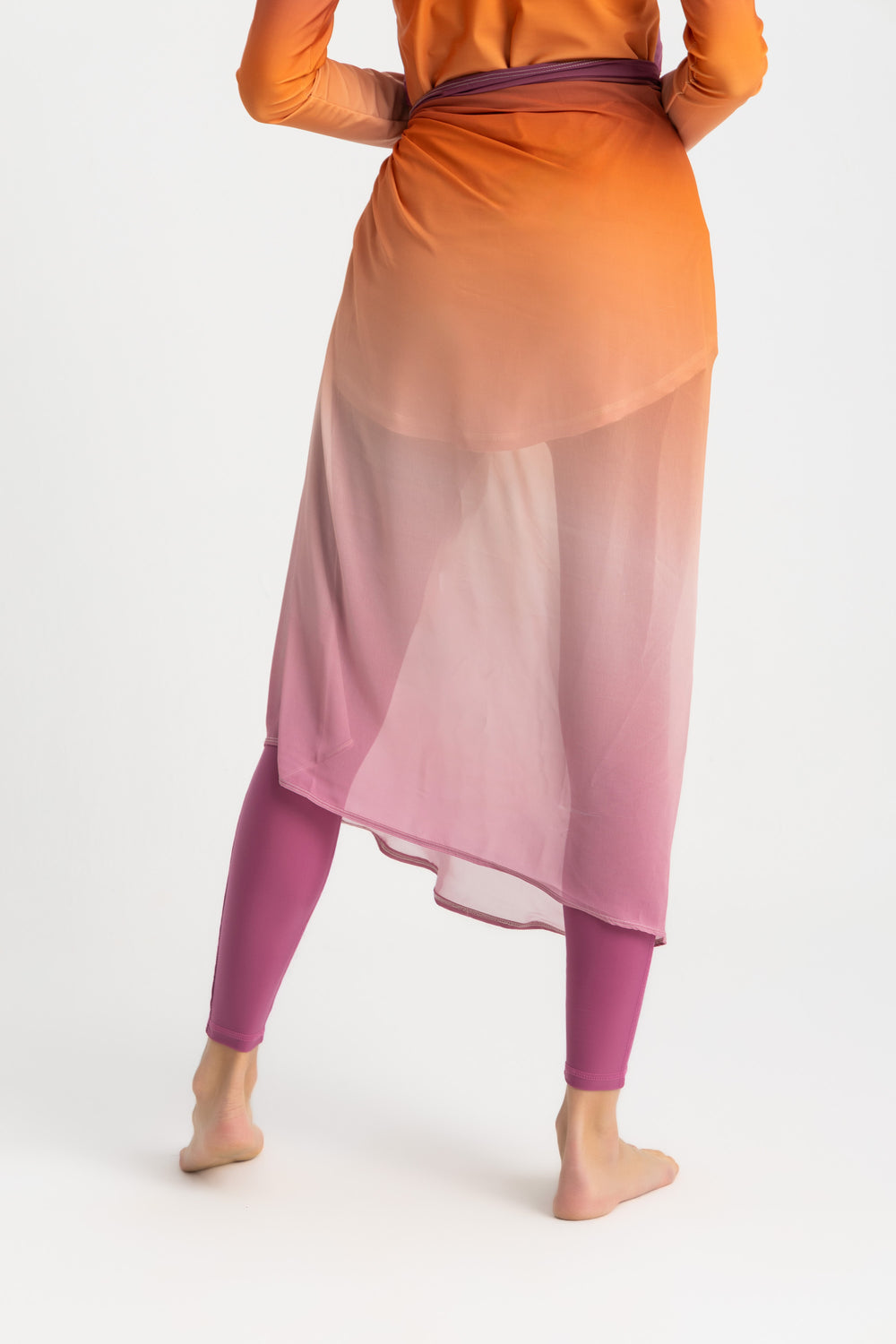 Chiffon Wrap - Gradient Sunset