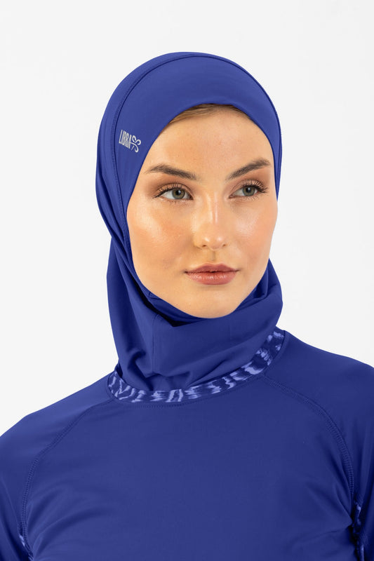 Ultra-Fit Swim Hijab - Navy Blue