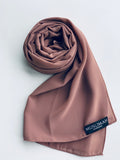 Coffee Premium Chiffon Hijab - Muslimah.de