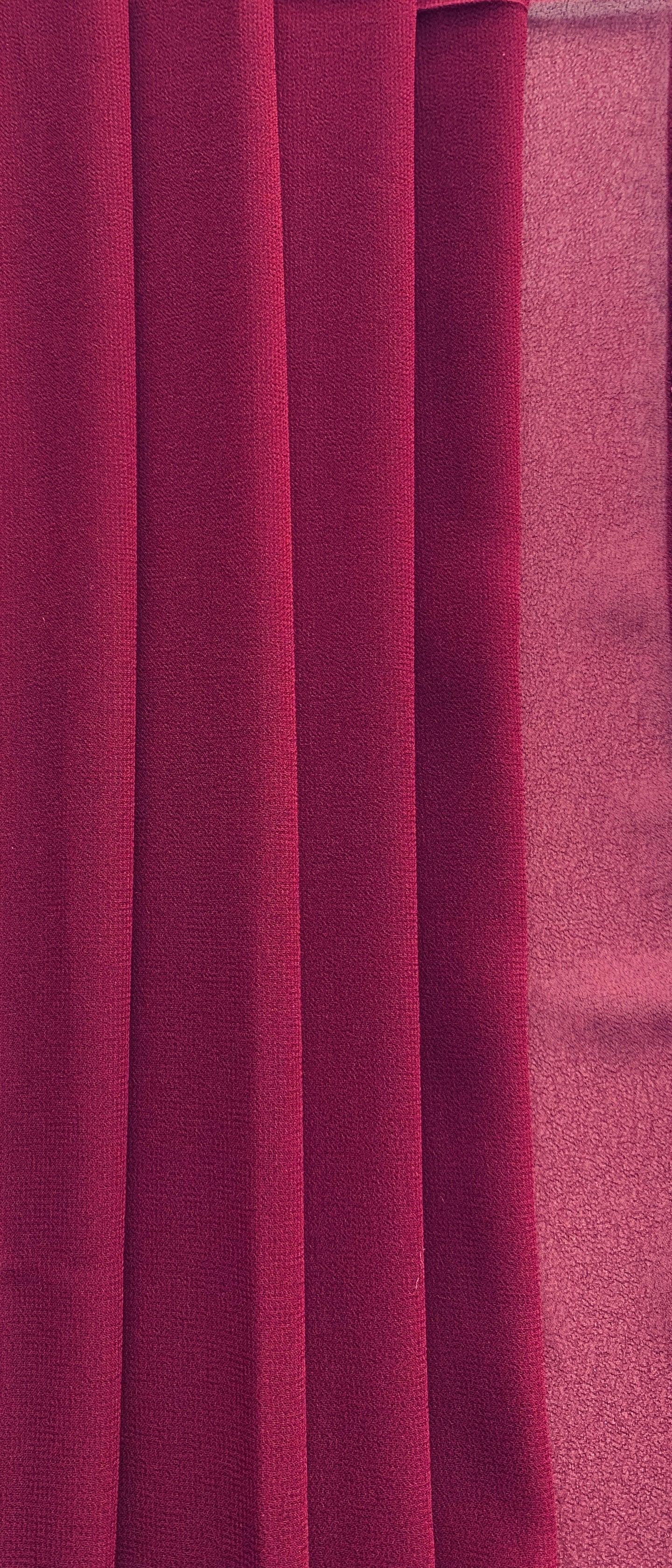 Maroon Premium Chiffon Hijab - Muslimah.de