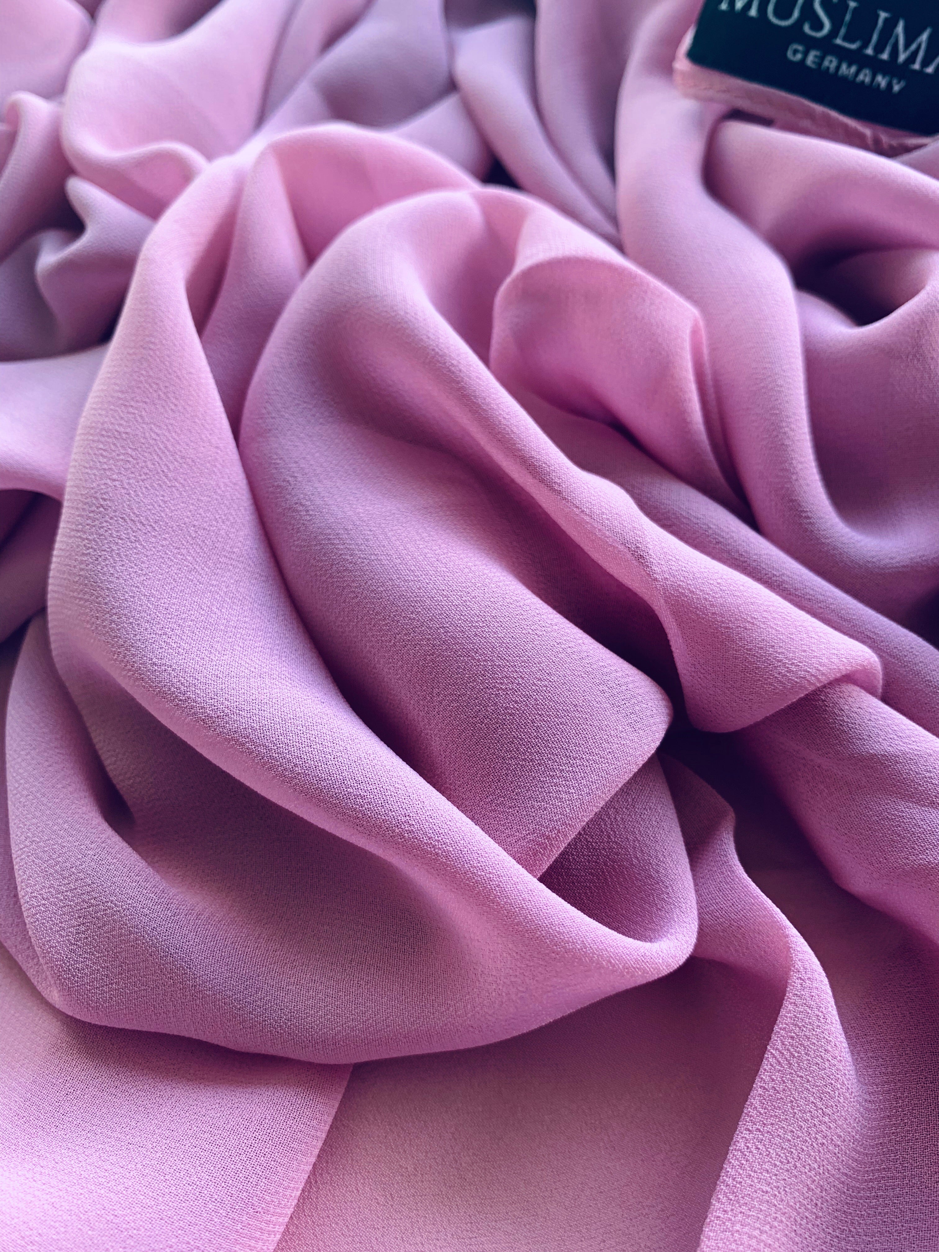 French Lilac Premium Chiffon hijab - Muslimah.de