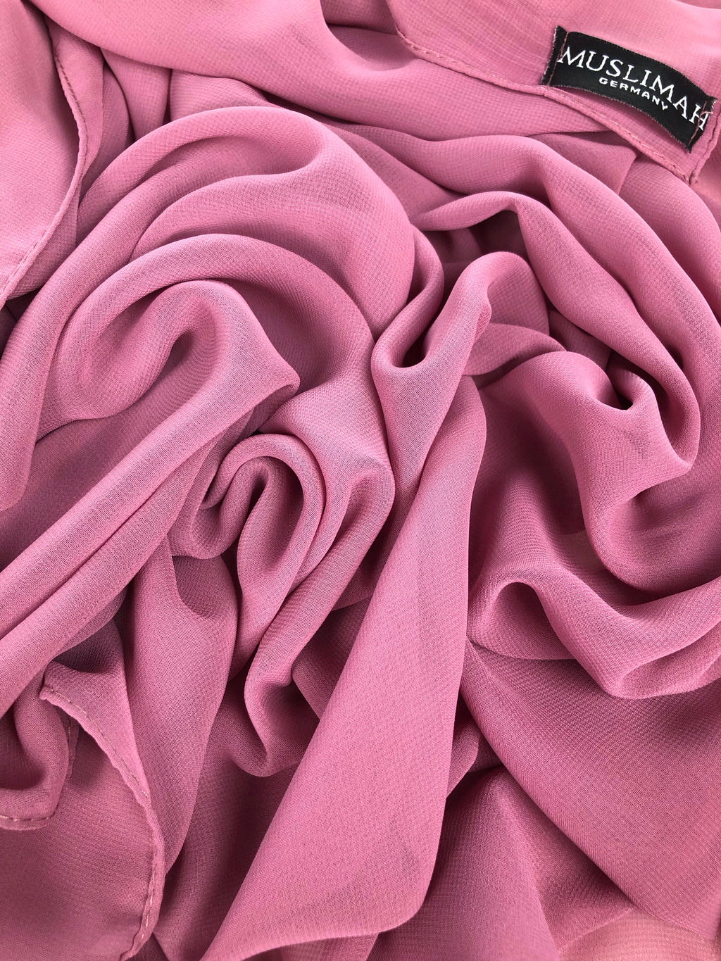 Cannon Pink Premium Chiffon Hijab - Muslimah.de