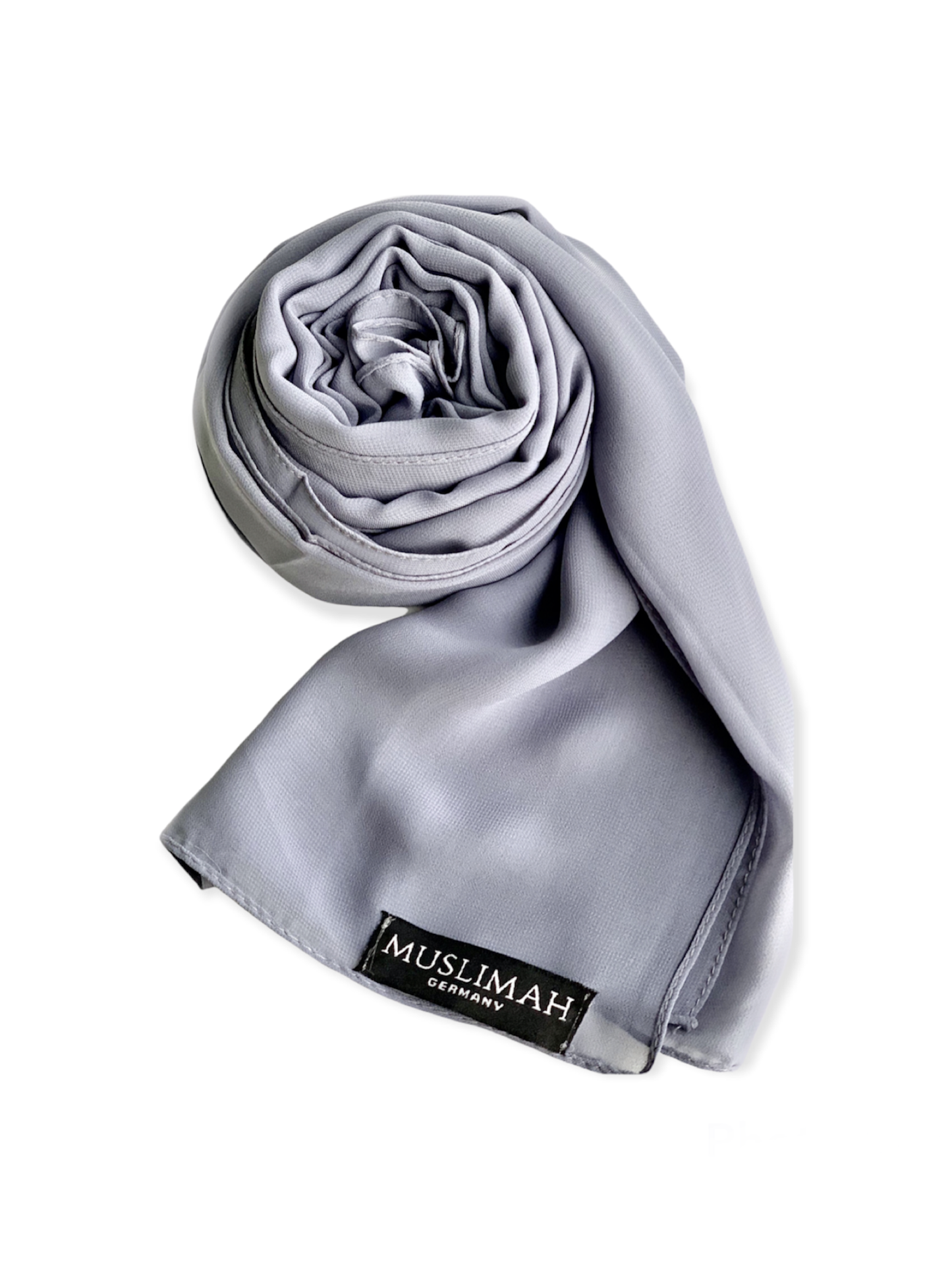 Light Grey Premium Chiffon Hijab - Muslimah.de