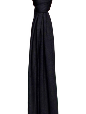 Black Cotton Jersey Hijab - Muslimah.de